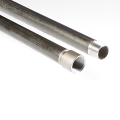 UNITED PIPE & STEEL United Pipe & Steel WDBTCA53A0400237S Black Threaded & Coupled (BTC) CW x 21 feet SCH40 A53 Type F 4 In