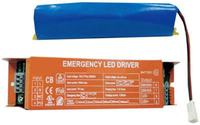 MORRIS PRODUCTS Morris Products 71915A LED Low Bay/High Bay, Wraps & Striplight Accessories Emergency Battery Backup 1 Pack