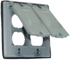 ORBIT INDUSTRIES Orbit 2C-U 2-gang universal weather-proof cover