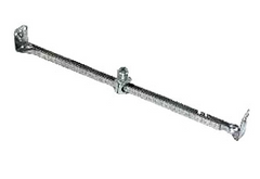 ORBIT INDUSTRIES Orbit Industries bha-1 adjustable bar hanger for joist spacing 16†to 24†with #3/8-18 nps threaded stud