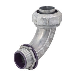 SOUTHWIRE Southwire LQA94001 liquid tight box connector 90 degree angle 4 inch