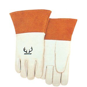 WELDAS Weldas 10-2304L Tig Mig Welding Gloves Large Deerskin