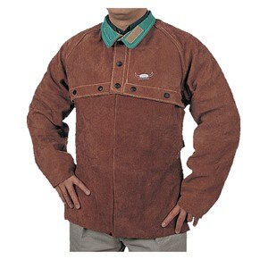 WELDAS Weldas 44-7800XXL Leather Cape Sleeves 2XL Lava Brown