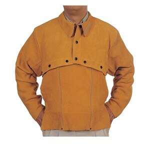 WELDAS Weldas 44-2014 Leather Welding Bib Apron 14 Inches