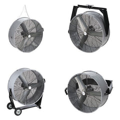 AIRMASTER Airmaster 60470 Portable Mancooler 30in 3-speed 115V 1/4HP