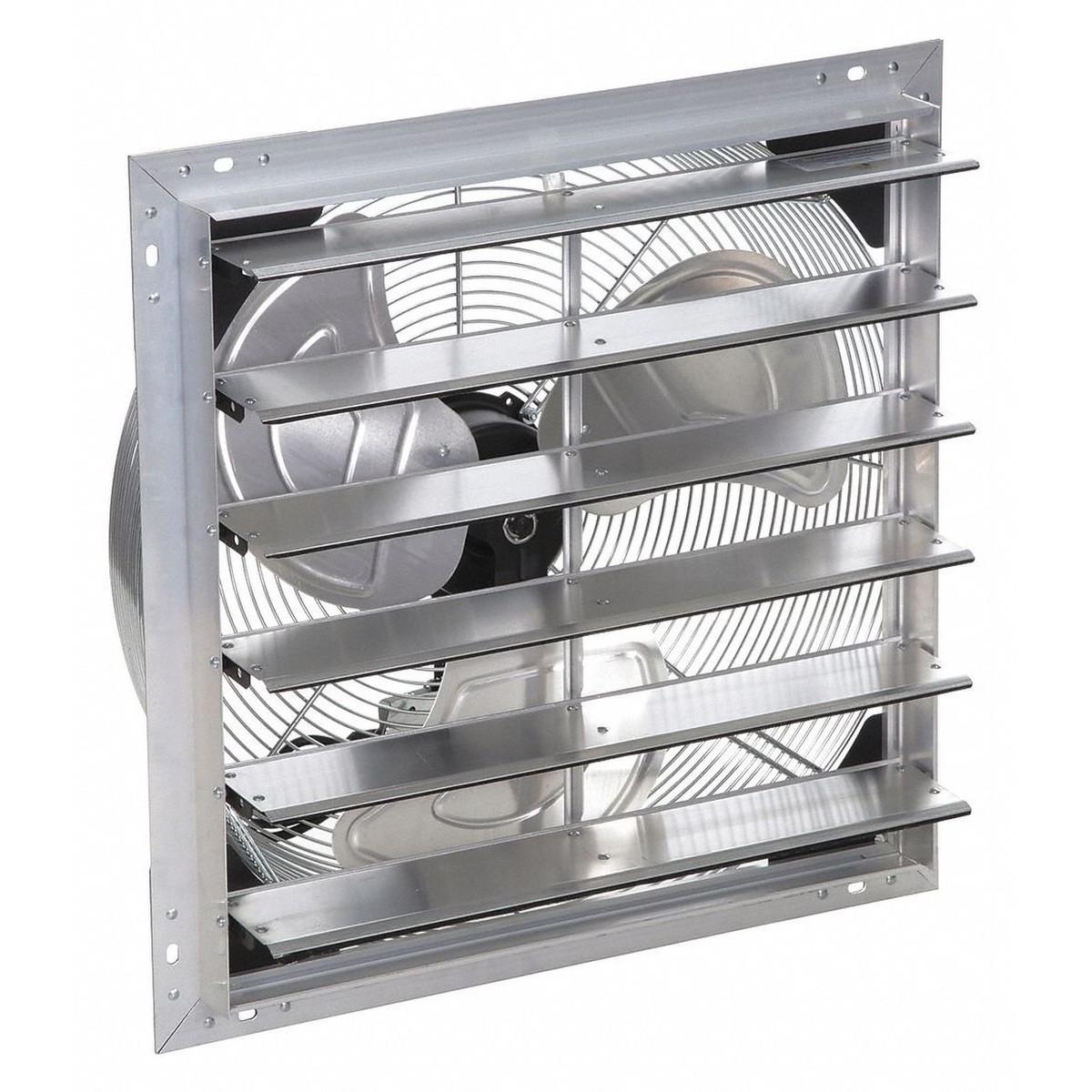 AIRMASTER Airmaster 23013 Low Pressure Shutter Fan 18 in 1716 Cfm