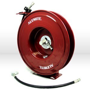 ALEMITE Alemite 8078-M Severe Duty Hose Reel Air Water 50 Ft