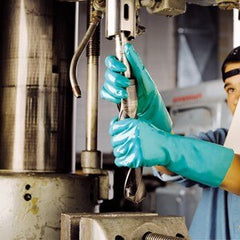 ANSELL Ansell 37-165-7 Sol-vex Nitrile Gloves 22 Mil Size 7