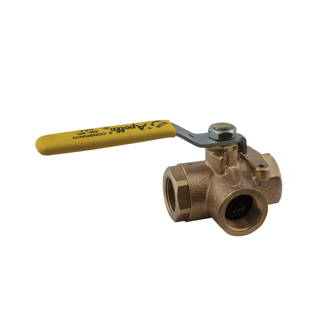 APOLLO VALVES Apollo Valves 70-602-01 3-way Ball Valve 3/8 Inch Npt
