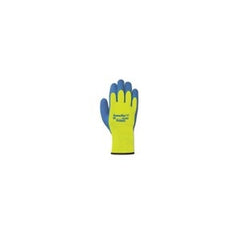 ANSELL Ansell 80-400-7 Powerflex Latex Gloves Blue Sz7