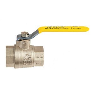 APOLLO VALVES Apollo Valves 94A-102-01 Full Port Brass Ball Valve 3/8 in Npt