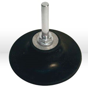ARC ABRASIVES Arc Abrasives 50254 Quick-change Disc Holder 3x1/4 in Medium