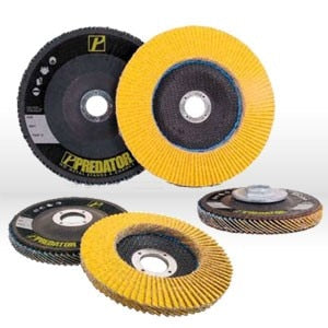 ARC ABRASIVES Arc Abrasives 71-10813FF Predator Flap Disc Type 27 Grit 36