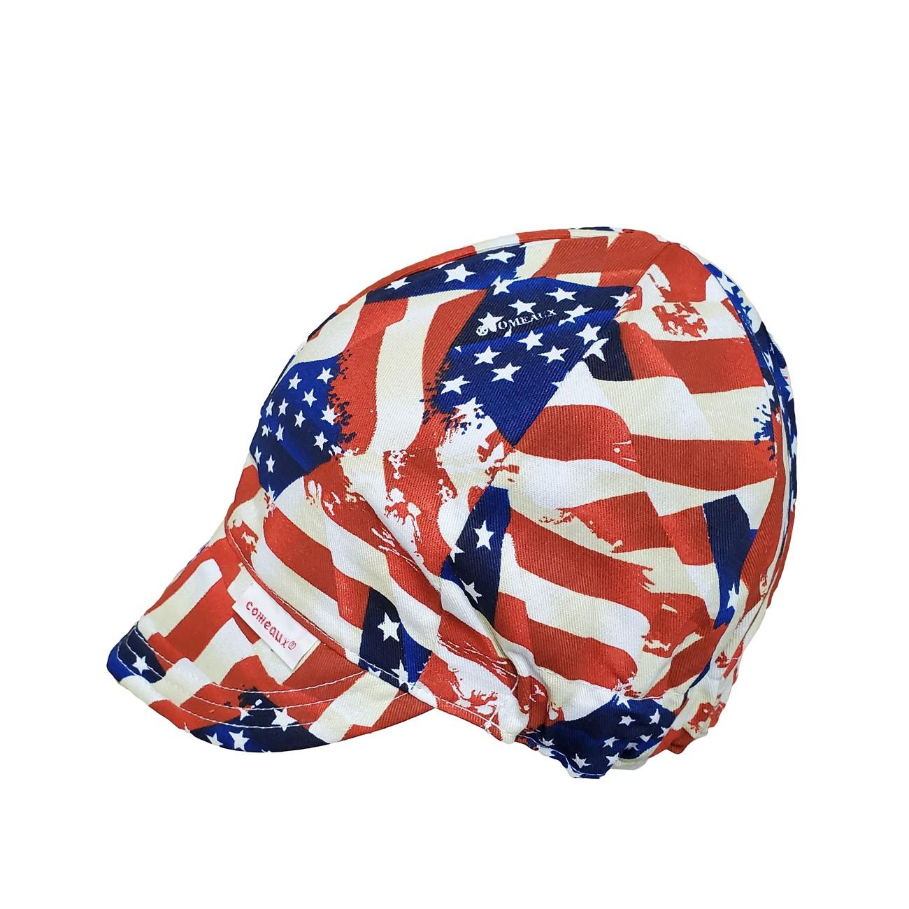 COMEAUX CAPS Comeaux Caps 2000ESS Reversible Welder Cap Stars Stripes Osfm