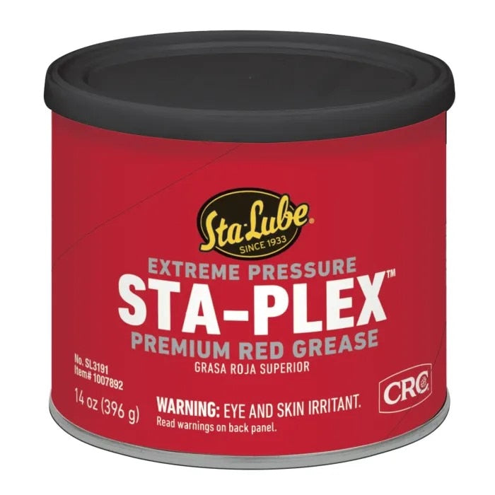 CRC INDUSTRIES Crc Industries SL3191 Sta-plex Red Grease 14 Oz