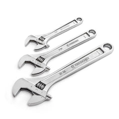 APEX Apex AC3PC Adjustable Wrench Set 3 Piece Alloy Steel