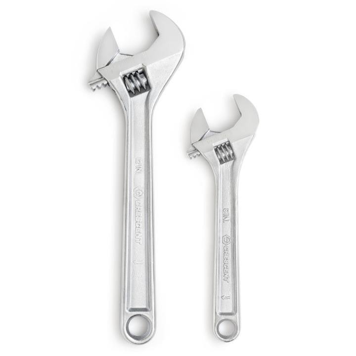 APEX Apex AC2812VS Adjustable Wrench Set 2 Piece Alloy Steel