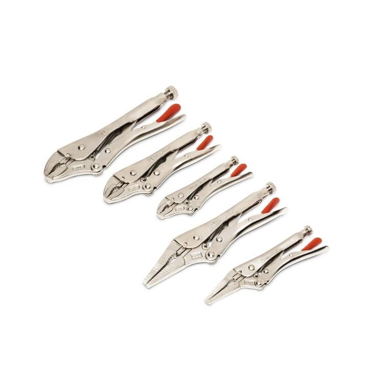 APEX Apex CLP5SETN-08 Locking Plier Set 5 Piece Alloy Steel