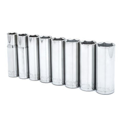 CRESCENT Crescent CSAS2N 6 Point Sae Socket Set 1/2 Inch Drive