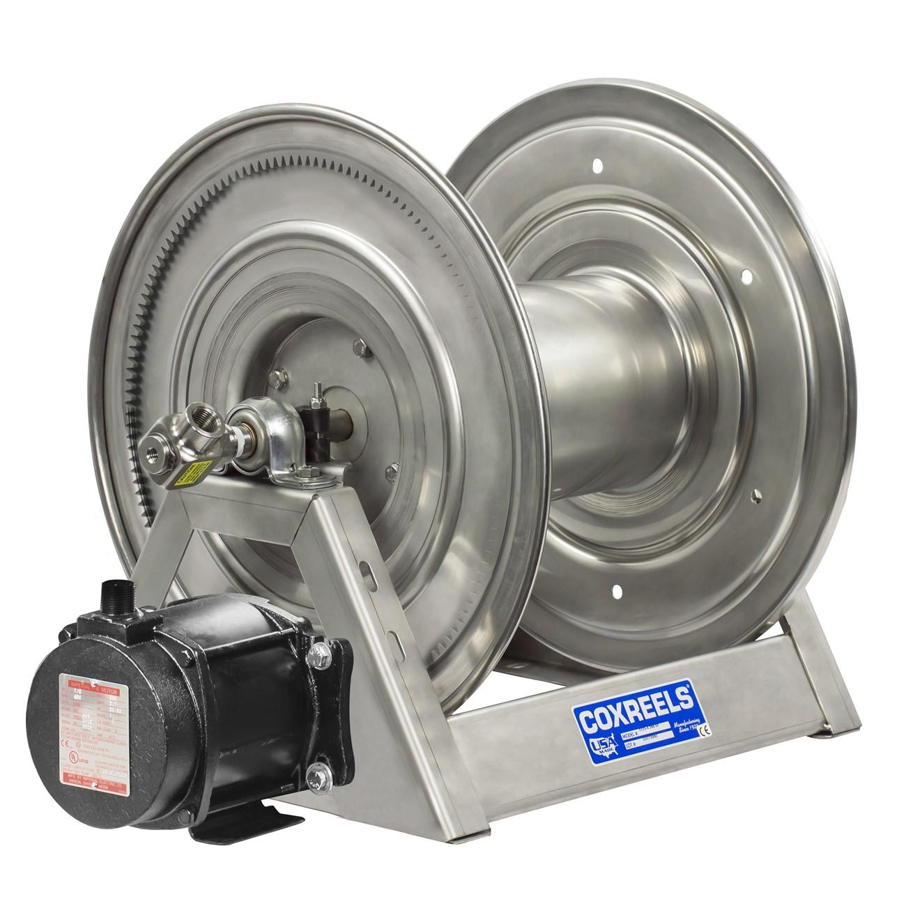 COXREELS Coxreels 1125-4-100-EA-SP Ss Hose Reel 1/2 in 100 Ft