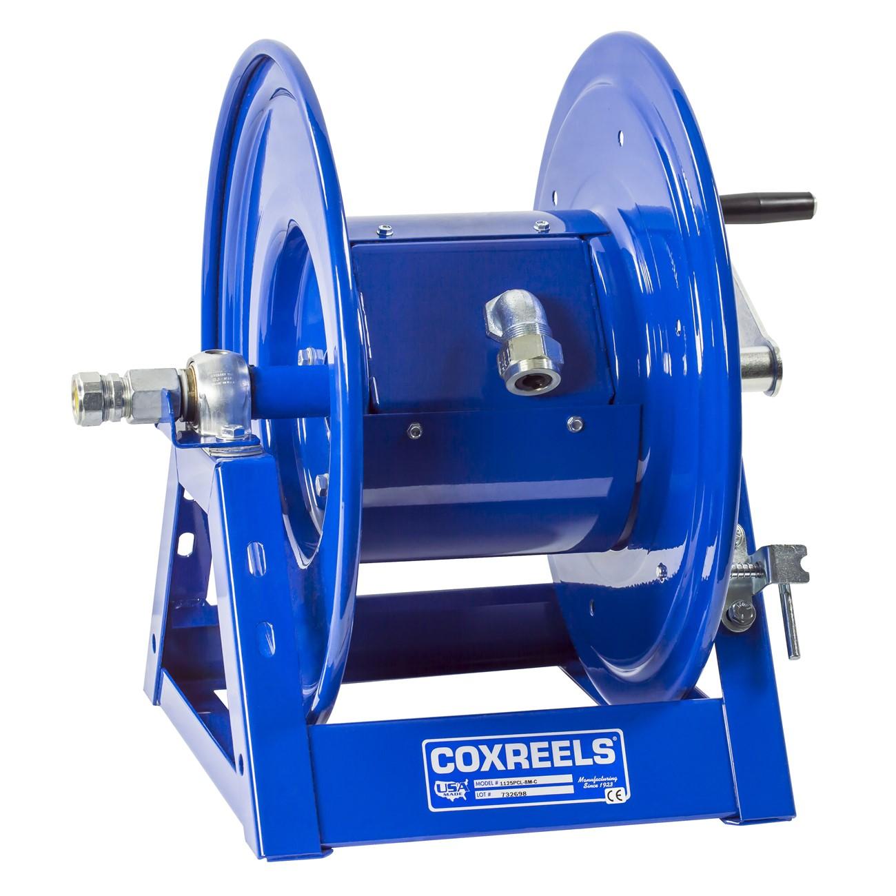 COXREELS Coxreels 1125PCL-8-C Hand Crank Cord Reel 250 Ft