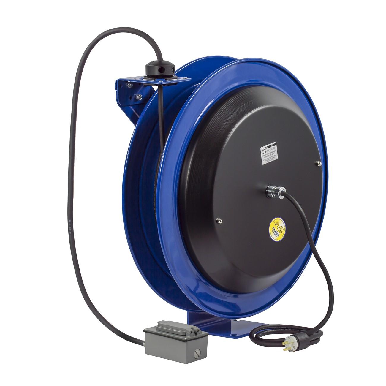 COXREELS Coxreels EZ-PC24-0012-F Power Cord Reel 100 Ft Steel