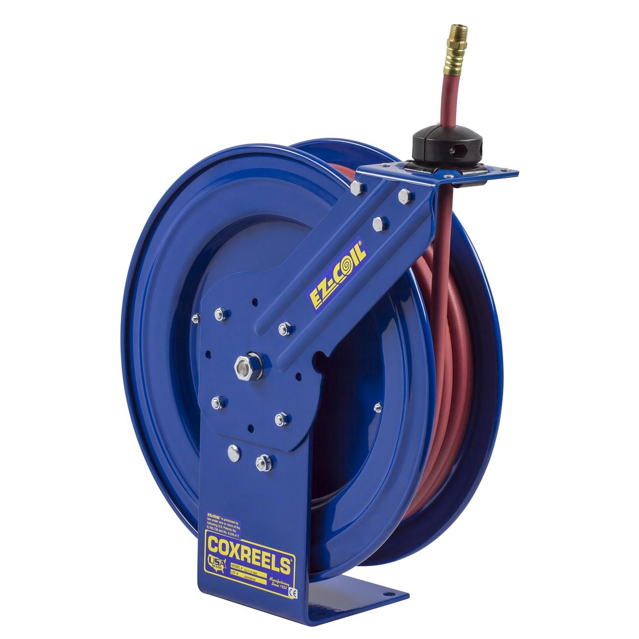 COXREELS Coxreels EZ-P-LP-125 Spring Driven Hose Reel 1/4 in 25 Ft