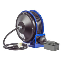 COXREELS Coxreels PC10-3012-F Power Cord Reel 30 Ft Spring Drive