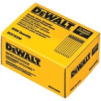 DEWALT Dewalt DCS16200 Straight Finish Nails 2 Inches 2500 Count