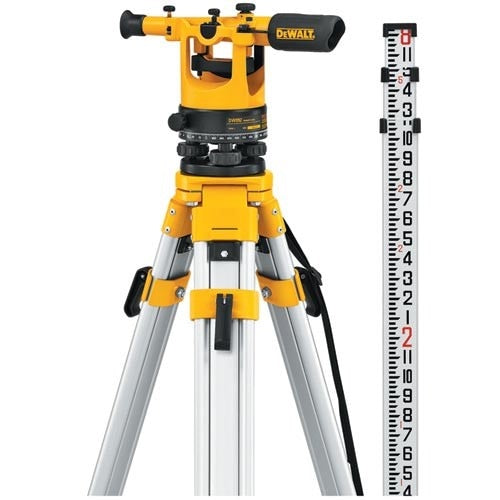 DEWALT Dewalt DW092PK 20X Transit Level Tripod Grade Rod