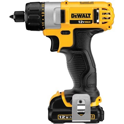 DEWALT Dewalt DCF610S2 12V Max 1/4 Inch Cordless Screwdriver Kit