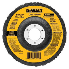 DEWALT Dewalt DAAB7GPW05 Power Wheel Flap Disc 4.5x0.875 in