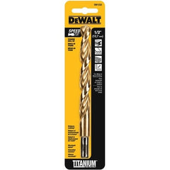DEWALT Dewalt DW1332 Titanium Drill Bit 1/2 Inch Split Point