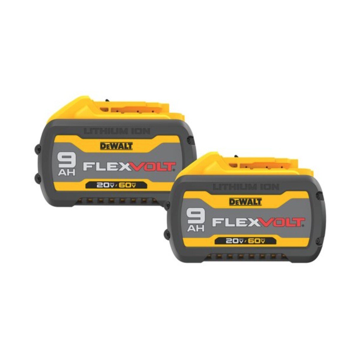DEWALT Dewalt DCB609-2YY Flexvolt 9ah 20V 60V Battery 2 Pack