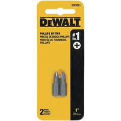 DEWALT Dewalt DW2001 Phillips Insert Bit Tip No 1 2 Pack