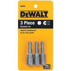 DEWALT Dewalt DW2224 Nut Setter Set 3 Piece Hex Driver