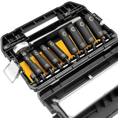DEWALT Dewalt DW22812 1/2 Inch Drive Socket Set 10 Piece