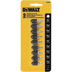 DEWALT Dewalt DW2068 Hex Bit Tip Set 9 Piece