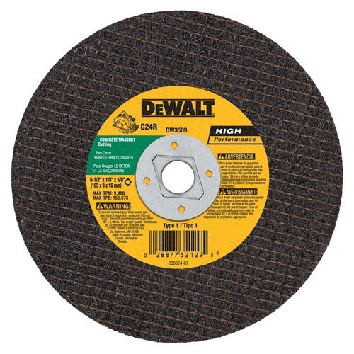DEWALT Dewalt DW3509 Concrete Masonry Abrasive Saw Blade