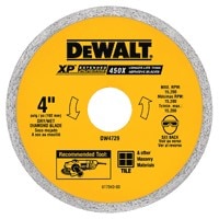 DEWALT Dewalt DW4729 Diamond Tile Blade 4 Inches