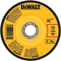 DEWALT Dewalt DW4623 Metal Grinding Wheel 5x1/4x5/8-11