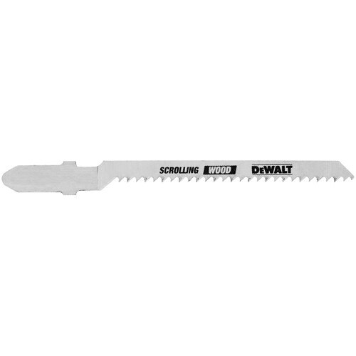 DEWALT Dewalt DW3765H2 Jig Saw Blade 3 in 12 Tpi Wood Hcs T-shank 2 Pack