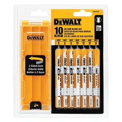 DEWALT Dewalt DW3744C U-shank Jig Saw Blade Set 10 Pc