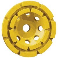 DEWALT Dewalt DW4777 Double Row Diamond Cup Wheel 4.5 in
