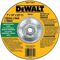 DEWALT Dewalt DW4759 Concrete Masonry Grinding Wheel 7in