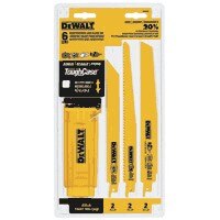 DEWALT Dewalt DW4896 Reciprocating Saw Blade Set 6 Piece