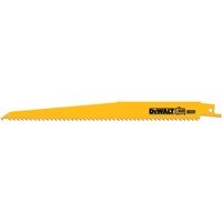 DEWALT Dewalt DW4803B 9 in 6 Tpi Taper Back Bi-metal Recip Saw Blade