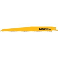 DEWALT Dewalt DW4803B25 Bi-metal Recip Saw Blade 9in 6TPI 25pk