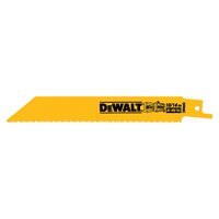 DEWALT Dewalt DW4845 Bi-metal Recip Saw Blade 6in 10/14 Tpi 5 Pack
