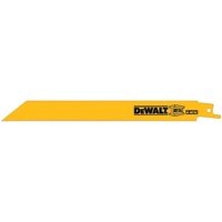 DEWALT Dewalt DW4821B Bi-metal Reciprocating Saw Blade 8in 18TPI